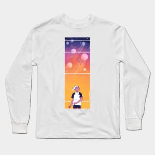 Jellyfish Sunset Long Sleeve T-Shirt